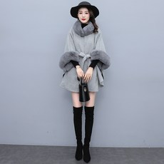 심플빅넥케이프