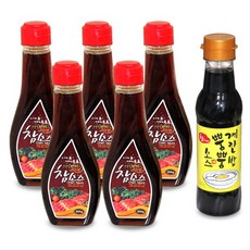 고기엔 참소스 + 참 계란밥 뿜뿜소스, 참소스 300g 5개 + 뿜뿜소스 330g 1개