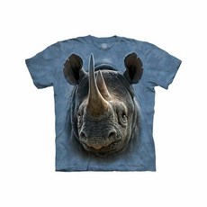 The Mountain 아동용 Big Mymountain 블랙 Rhino 의류 - 수레국화 블루 Mymountain 블랙 코뿔소 의류-수레꽃 블루 블루.