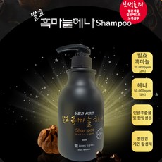 발효 흑마늘 헤나샴푸 500ml, 1개