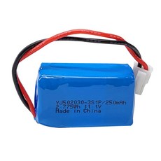 KC인증 리튬폴리머 YJ502030 11.1V 250mAh 3S1P, 1개, 1개입