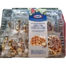 트레이더스 삼립 크래프트 크림치즈와플552g(12입) 미니사이즈 리에쥬식와플, 552g, 48개