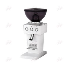 그라인더 커피 원두 분쇄기 콩 280g 버튼 ITOP 스틸 기 미세도 정량 IT 플랫 조정 60mm 무단 스테인리스 9015A 호퍼, 220-240V 50-60Hz, EU, WHITE