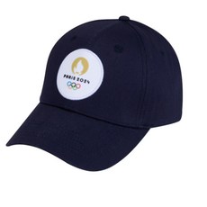 2024 파리 올림픽 로고 모자 네이비 올림픽 공식 제품 Casquette Logo Jeux Olympiques Paris 2024