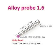측정기 0-0.8mm 0.01mm 레벨 게이지 스케일 정밀 미터법 더브테일 레일 다이얼 테스트 표시기 다이얼 표시기 측정기 도구, 루비 헤드