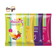 플레인 요거에스 요거트 파우더 1kg 4종 1택상품, 요거에스 플레인 요거트파우더 1kg