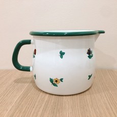 리스 1L 편수 법랑 냄비 리미티드 에디션, 지름 12cm (1L)