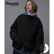 트래블 TRAVEL 3M 신슐레이트 필드 숏패딩 블랙 3M THINSULATE FIELD PADDING 자켓 블랙