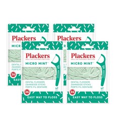플랙커스 마이크로 민트 치실 36입x 4팩 Plackers Micro Mint Floss 36ct x 4pk