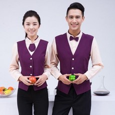 호텔유니폼조끼 TOP01