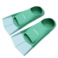 서브22 스노클링 다이빙 수영 오리발 투톤 숏핀, 민트