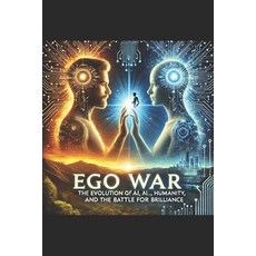 (영문도서) Ego War: The Evolution of AI Humanity and the Battle for Brilliance Paperback, Independently Published, English, 9798302717740