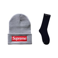 슈프림오버프린트비니