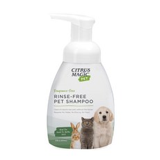 Citrus Magic Pet Rinse-Free Pet Shampoo 8-Fluid Ounce, 1개