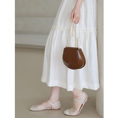 RUHOUR [단독] Shell chain bag / Camel brown