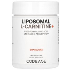 코드에이지 리포소말 리포좀 L 카르니틴 90캡슐 리포조말 카르티닌 Carnitine, 1개, 90정