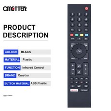 적합 Grundig TV 리모콘 RC3214821102 TS1187R, 한개옵션0, 한개옵션0