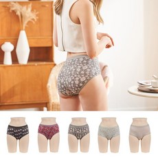라페어 인견 나염 팬티 5종 세트 LWHSS213