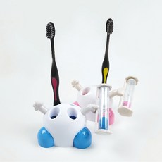 어린이 양치 모래시계 3분 칫솔꼿이 1세트, 1개