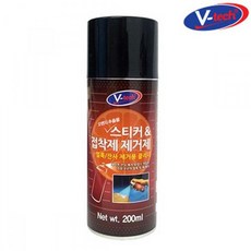 브이텍 스티커제거제 200ml, 9개