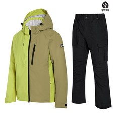 [셀시우스] 지프로그 스키복 데본 제로 라임 세트 보드복