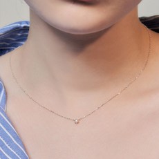 [Hei][헤이즈 착용] dot mini pearl necklace