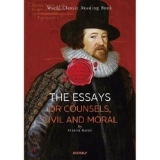 프랜시스 베이컨 수상록 - The Essays or Counsels Civil and Moral (영어원서), BOOKK(부크크), 프랜시스 베이컨 저
