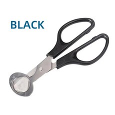 스테 메추라기 달걀 커터 가위 비둘기 새 오프너 크래커 주방 클리퍼 도구, 1개, 1. Black