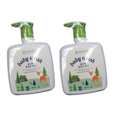 베이비 컴포트 워시 500ml x 2개 Baby Wash 유아바디샴푸 올인원, 1개