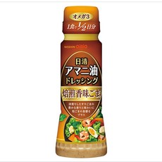 닛신오일리오 닛신 아마씨유 소스 종류 볶은 참깨 160ml