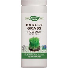 네이처스웨이 Natures Way Barley Grass Powder 12000mg 네이처스 웨이 새싹보리 파우더 분말 9oz(255g), x, 1개