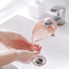 에브리띵예 세면대연장커버 실리콘탭 애기 수도꼭지보조기 어린이수도꼭지연장탭, 상세페이지 참조, 1개