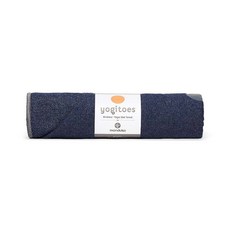 Manduka Yogitoes 요가 타월 - 고무 그립 도트 미끄럼 방지 바닥 핫 요가 필라테스 운동용 빠른 건조 피트니스 타월 - 180.3cm(71인치) 차크라 프린트, 79