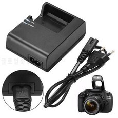MAYITR LC-E10C 캐논 LP-E10 용 배터리 충전기 EOS 1100D 1200D 키스 X50 Re, 상세내용참조