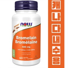 비문증 눈건강 브로멜라인 파인애플 추출물 나우푸드 캐나다내수용