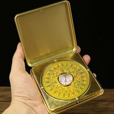 풍수 나침반 전문가 유압식 패철 현공 나경 교육용, 나침반(15CM), 1개