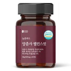 농촌푸드 양춘사 밸런스핏, 1개, 60정
