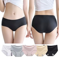 보블레 여자 심리스 팬티 노라인 위생 무봉제 모달 여성팬티 5p