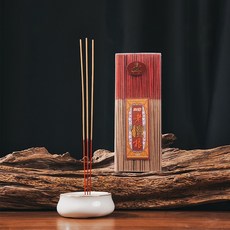 칠나무 불교용 예불향 사찰용향 무연 가정용 재신향 관음향, 590자루 20.5cm 10분연소, 1개