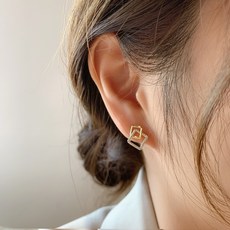 황금가면나영희귀걸이