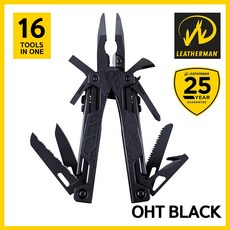 LEATHERMAN 레더맨 OHT Black 멀티 툴/플라이어, 1개