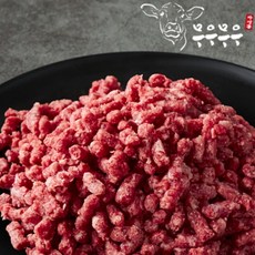 1+무우무우 원쁠이상 냉장 한우 다짐육 이유식 숙성 에이징, 1개, 600g