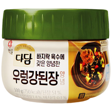 CJ제일제당 다담 우렁강된장500g