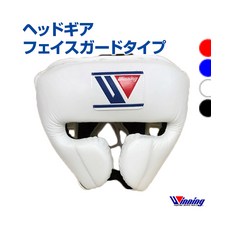 주문생산 Winning 위닝 헤드기어 페이스가드 복싱 Headgear Face guard type 러닝 격투기 복서 사이즈 무지 경량 트레이닝 고막보호가드, Ｍ, 블루/XL, 1개