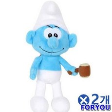 스머프인형고리