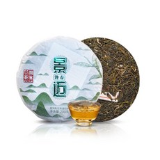 란창고차 중국 보이차 참춘 경매 고수 생차 200g