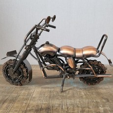 철제모형 오토바이 빈티지소품 금속공예