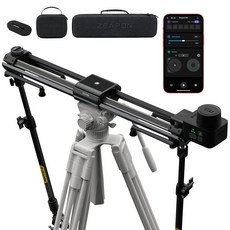 Zeapon cro 3 E1000 확장 거리 전동 카메라 슬라이더 106.7cm(42) 이동 거리 DSR 모터 퀵 스위치, 1개