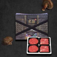 [태백한우]1등급 한우선물세트 소고기 명절 선물 세트 구이용 1kg, 1등급정육세트 1kg, 1세트