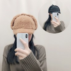 [달밤] 뽀글이 양털 트루퍼햇 307 스트릿모자
